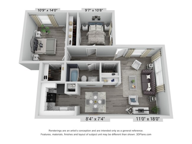 Unit 207 207 floor plan